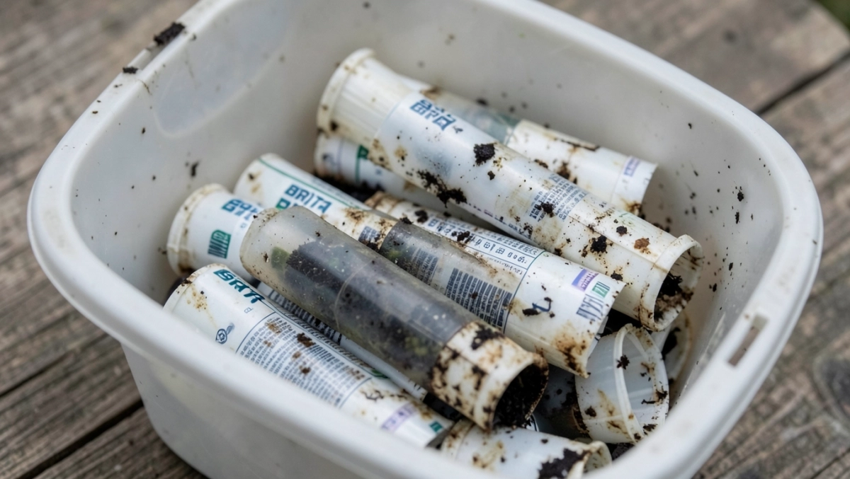 brita zużyte filtry