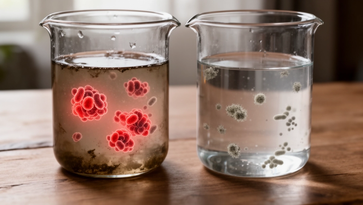 czy filtr do wody usuwa bakterie coli