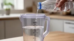 Ile wlać wody do dzbanka filtrującego Dafi